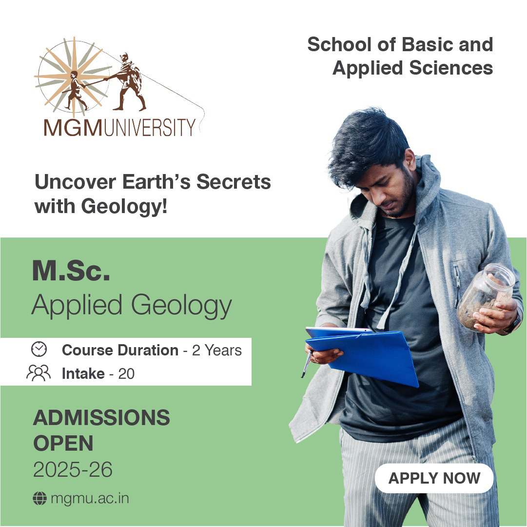 M.Sc. Applied Geology